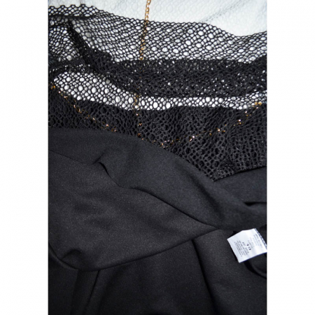 Rochie eleganta cu maneca scurta pentru fete JDJ 270323-36, Negru [2]