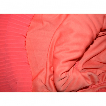 Rochie eleganta cu maneca lunga pentru fete JDJ 270323-11, Coral [2]