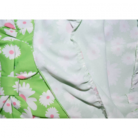 Rochie eleganta cu maneca scurta pentru fete Lucky Girl 270323-15, Verde [3]