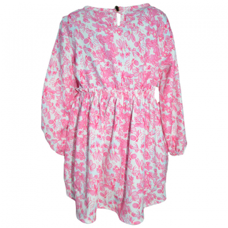 Rochie eleganta cu maneca lunga pentru fete Lucky Girl 270323-33, Roz [1]