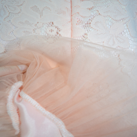 Rochie eleganta fara maneci pentru fete Mini Junior MH544324, Coral [2]