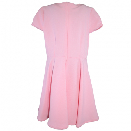 Rochie eleganta cu maneca scurta pentru fete Mini Junior MN5226, Roz [1]