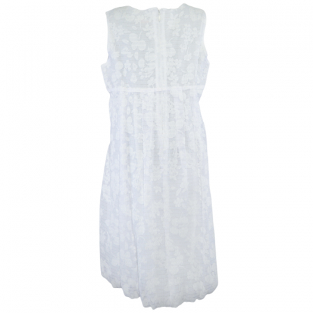Rochie eleganta fara maneca pentru fete Viwa ER552, Alb [1]