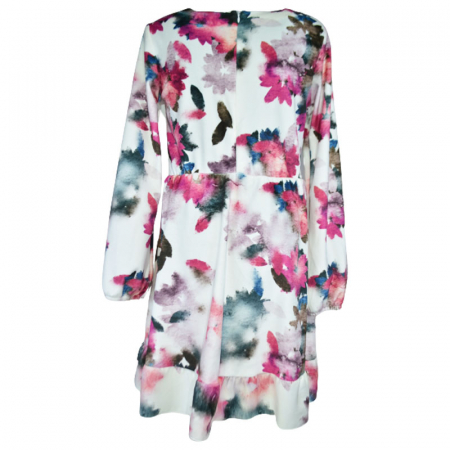 Rochie eleganta din catifea cu maneca lunga pentru fete Catherine 071123-5, Multicolor [1]