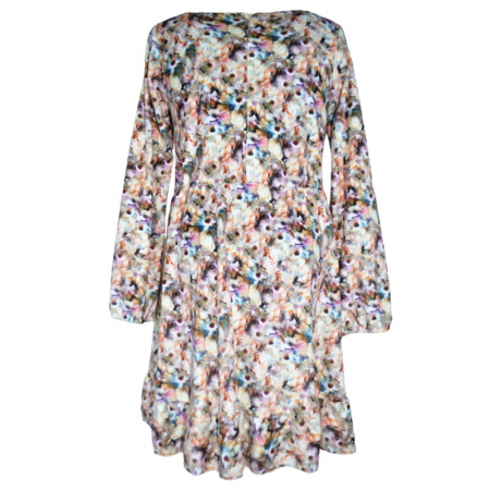 Rochie eleganta din catifea cu maneca lunga pentru fete Catherine 071123-4, Multicolor [1]