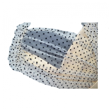 Rochie eleganta fara maneci pentru fete Mini Junior DR160-Y4F21, Bej [1]