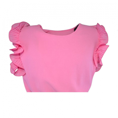 Rochie eleganta fara maneci pentru fete Mini Junior R290524-17, Albastru [1]