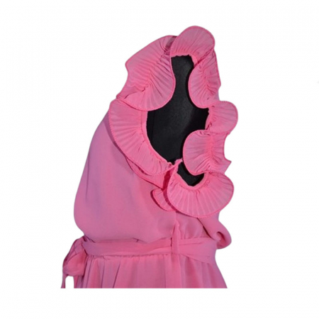 Rochie eleganta fara maneci pentru fete Mini Junior R290524-17, Albastru [2]