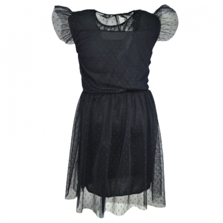Rochie eleganta fara maneci pentru fete Mini Junior R290524-2, Negru [1]