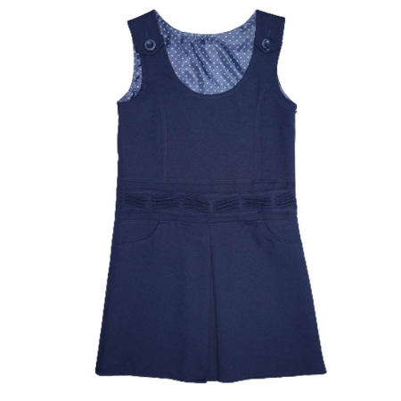 Rochite fete - Rochie eleganta fara maneci pentru fete Tylkomet MH547444, Bleumarin