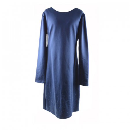 Îmbrăcăminte fete - Rochita eleganta pentru fete Atut A-5774-164-cm, Bleumarin