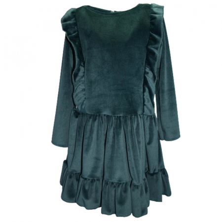 Îmbrăcăminte fete - Rochie eleganta pentru fete Catherine CATH-V, Verde