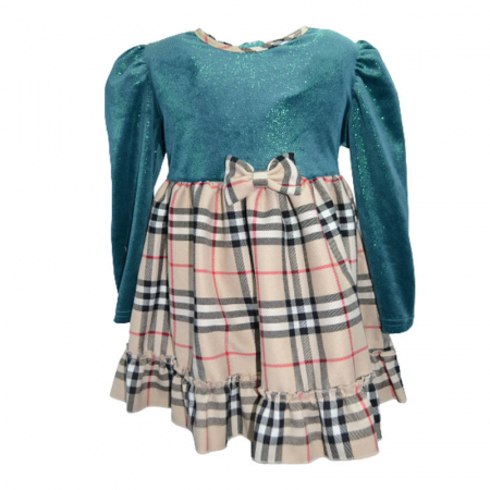 Îmbrăcăminte fete - Rochie eleganta pentru fete Tylkomet RTLK-V, Verde