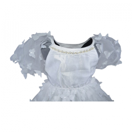 Rochie eleganta pentru fete, Lucky, LK709, Alb [2]