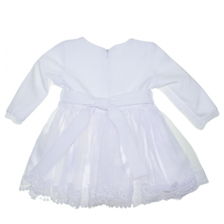 Rochie eleganta pentru fete LULU DESIGN 141123-2, Alb [1]