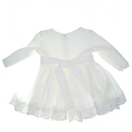 Rochie eleganta pentru fete LULU DESIGN 141123-5, Crem [1]