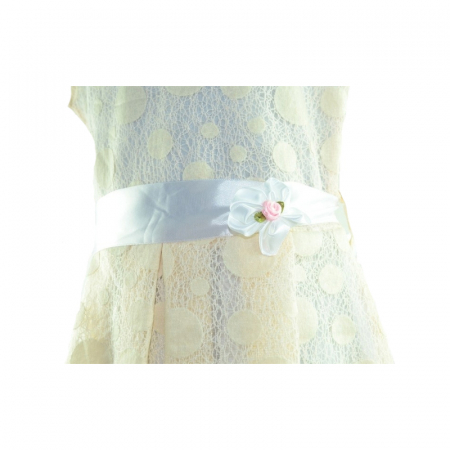 Rochita eleganta pentru fete Mewa MW1C-128, Crem [1]