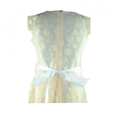 Rochita eleganta pentru fete Mewa MW1C-128, Crem [2]