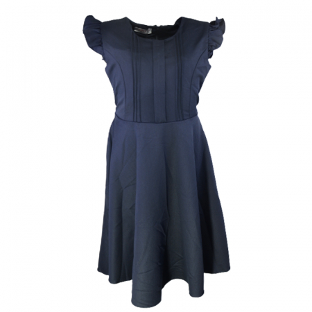 Îmbrăcăminte fete - Rochie eleganta pentru fete Mini Junior 0048, Bleumaren