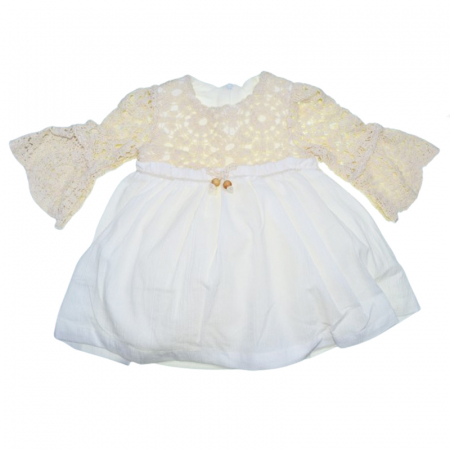 Botezul bebelusului - Rochie eleganta pentru fete Mini Junior COMP-3902, Roz