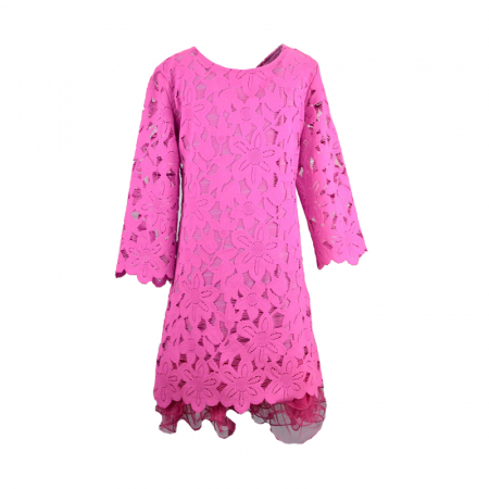 Rochite fete - Rochita eleganta pentru fete Mini Junior DMN6745-128, Roz