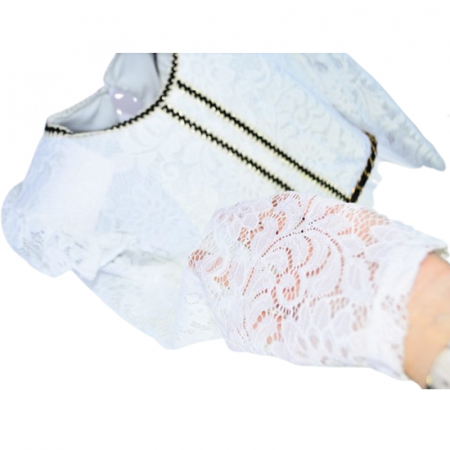 Rochie eleganta pentru fete Mini Junior RCH-ELMJ1, Alb [1]