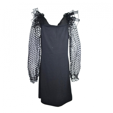 Rochie eleganta pentru fete Mini Junior RCHMJ-01, Negru [3]