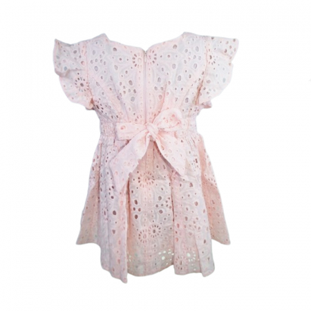 Rochie eleganta pentru fete Mini Junior RCHMJ-02, Roz [6]