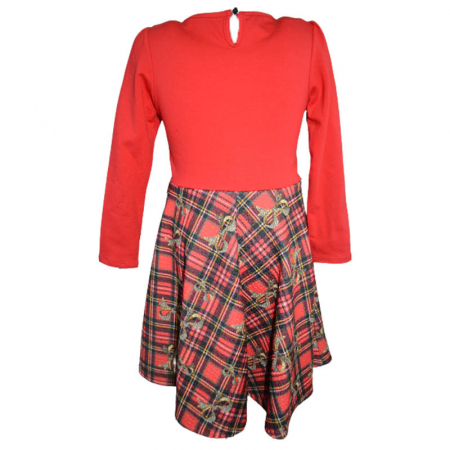 Rochie eleganta captusita pentru fete Moda 3649, Rosu [1]