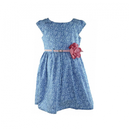 Îmbrăcăminte fete - Rochita eleganta pentru fete RCHF23-128, Albastru