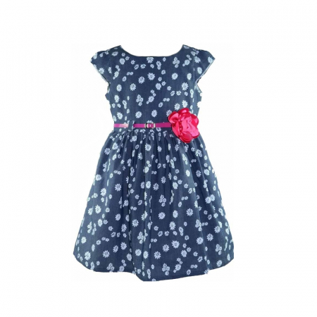Rochite fete - Rochita eleganta pentru fete RCHF25-128, Bleumarin