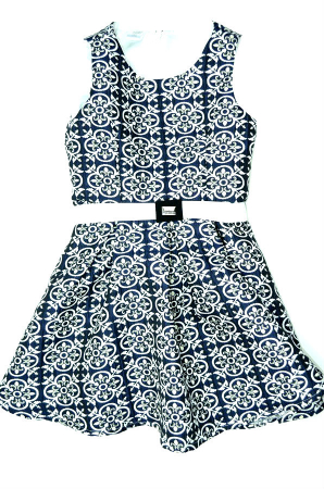 Îmbrăcăminte fete - Rochita eleganta pentru fete UMBO UMB75N-110, Multicolor