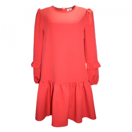 Îmbrăcăminte fete - Rochie eleganta pentru fete Viwa P-273-R, Rosu