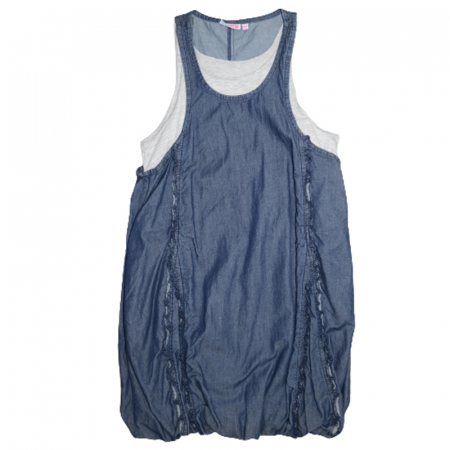 Îmbrăcăminte fete - Rochie fara maneci pentru fete Wenice VW55478, Albastru