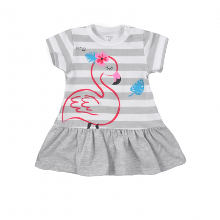 Îmbrăcăminte fete - Rochita pentru fete Koala Havana 07-893_68 cm, Gri