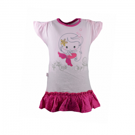 Îmbrăcăminte fete - Rochita pentru fete Koala Syrenka 06-261_80 cm, Roz