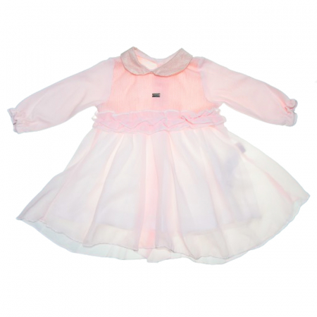 Botezul bebelusului - Rochie pentru fete Mini Junior COMP-3226, Roz