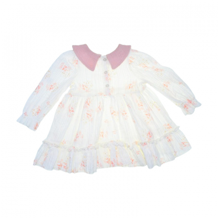 Rochie pentru fete Mini Junior RCH-MJ-787R, Alb [1]