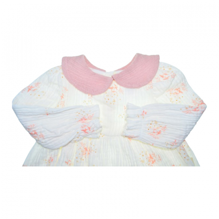 Rochie pentru fete Mini Junior RCH-MJ-787R, Alb [2]