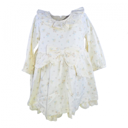 Îmbrăcăminte fete - Rochie pentru fete Mini Junior RCH-MJ4, Crem