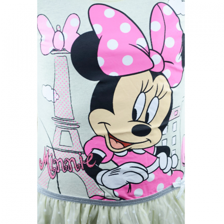 Rochita pentru fete Setino Minnie Mouse MIN-G-DRESS-11-110-cm, Galben [2]