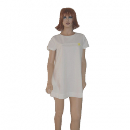 Rochie pentru gravide Mini Junior DDE1A, Alb [3]