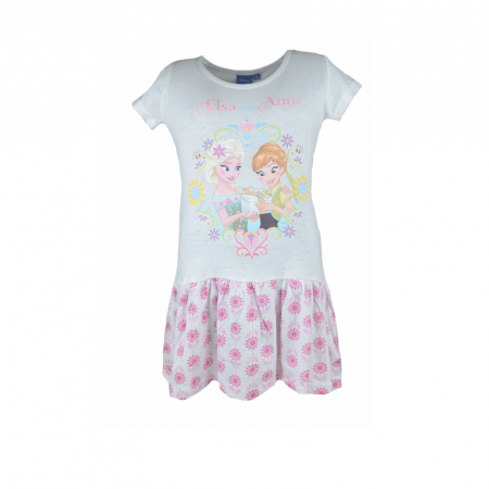 Îmbrăcăminte fete - Rochita de vara pentru fete Disney Frozen FR-G-10_104 cm, Alb