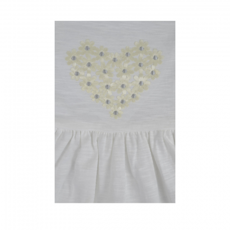 Rochita de vara pentru fete Koala Marcelinka 08-583A_80 cm, Alb [2]