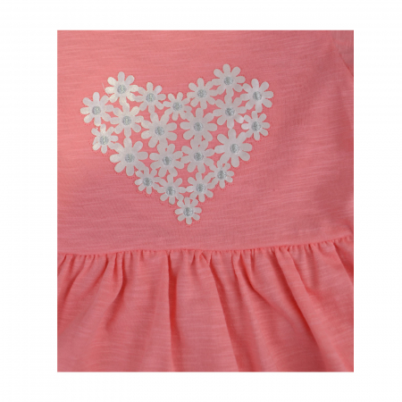 Rochita de vara pentru fete Koala Marcelinka 08-583C_80 cm, Coral [2]