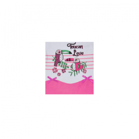 Rochita de vara pentru fete Koala Tukan 04-981AF1-68-cm, Multicolor [1]