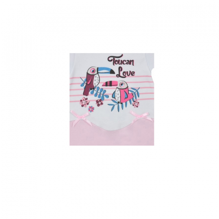 Rochita de vara pentru fete Koala Tukan 04-981AR1-62-cm, Multicolor [1]