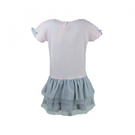 Rochita de vara pentru fete Mini Junior 120-74R-74-cm, Roz [1]