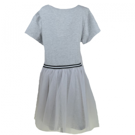 Rochita de vara pentru fete Mini Junior 128-100G_128 cm, Gri [1]