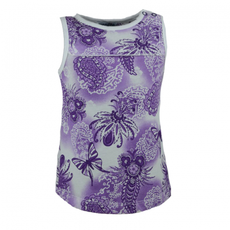 Rochite fete - Rochita de vara pentru fete Wendee BV01900143-1-68-74-cm, Mov